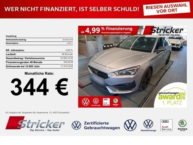 Cupra Leon 40.058 km 28.949 &euro; Detmold 32760