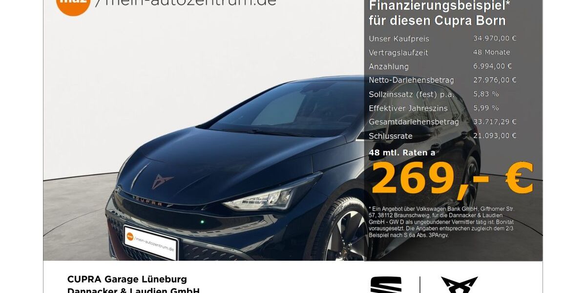 Cupra Born 13.520 km 33.390 &euro; Lüneburg 21337