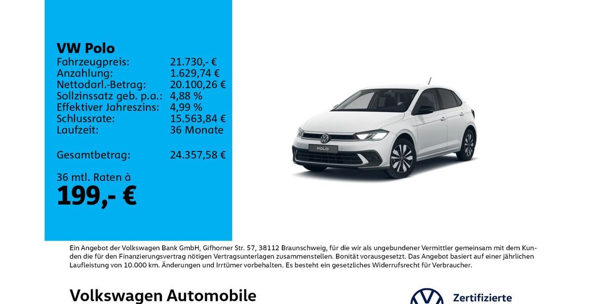 VW Polo 5.500 km 21.730 &euro; Leipzig 04178