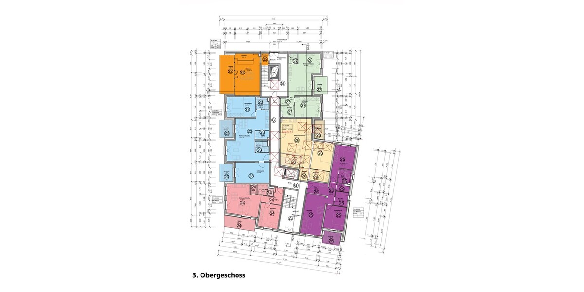 Sonnige altengerechte Wohnung mit Sonderabschreibung im KFW 40 QNG Energiesparhaus Trier - Etagenwohnung Trier Feyen-Weismark | Angebot:26313467