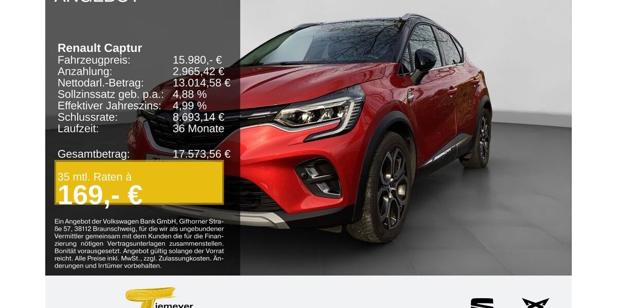 Renault Captur 48.213 km 15.980 &euro; Gelsenkirchen OT Beckhausen 45899