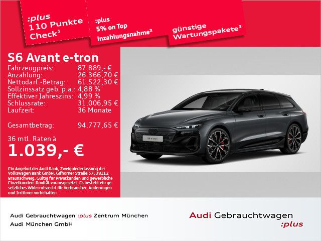 Audi S6 e-tron 2.645 km 87.889 &euro; Eching 85386