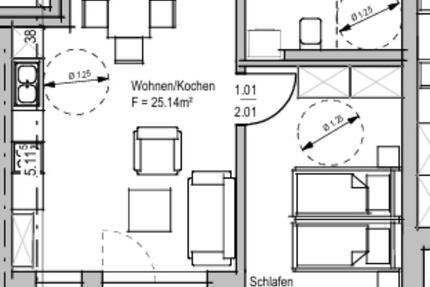 2 Raumwohnung 2 zimmer