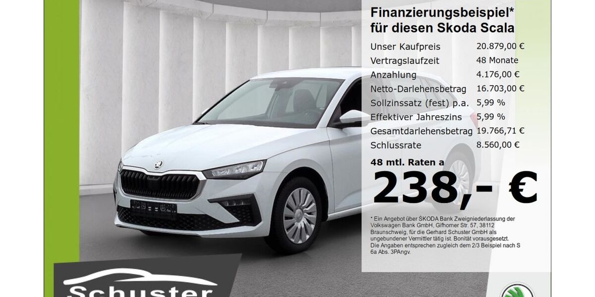 Skoda Scala 22.482 km 20.379 &euro; Ruhstorf 94099
