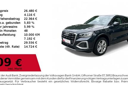 Audi Q2 36.925 km 25.970 &euro; Dessau-Roßlau 06844