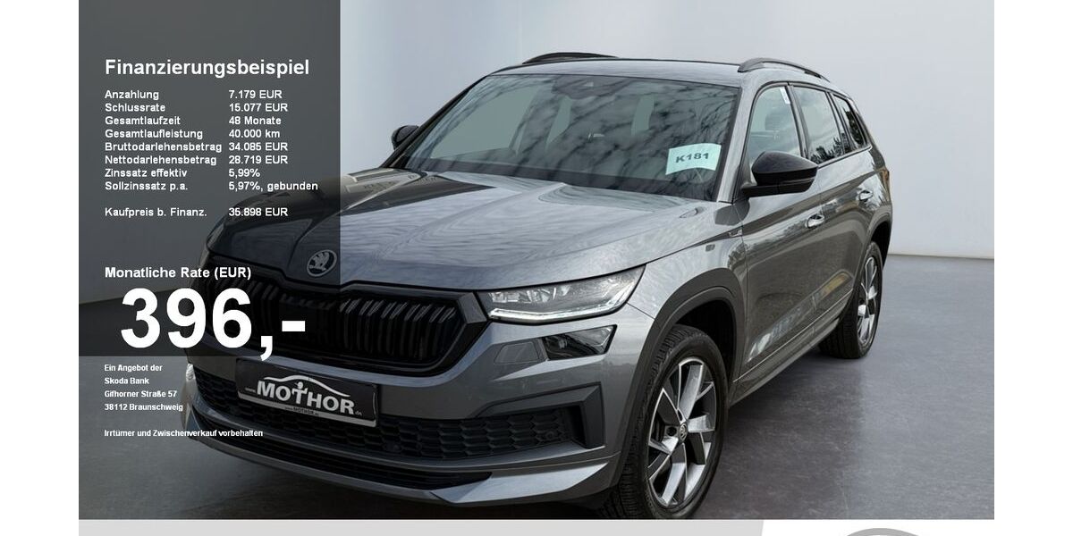 Skoda Kodiaq 99.896 km 32.491 &euro; Brandenburg 14770