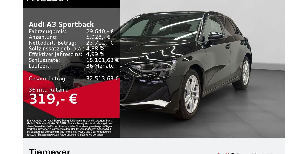 Audi A3 23.992 km 29.640 &euro; Bochum 44809