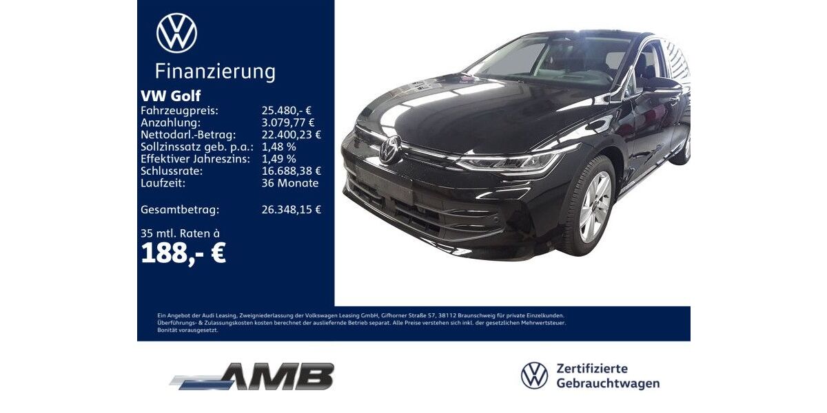VW Golf 11.580 km 24.980 &euro; Borna 04552