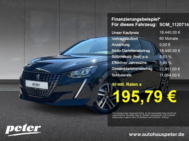 Peugeot 208 13.600 km 18.440 € Mühlhausen 99974