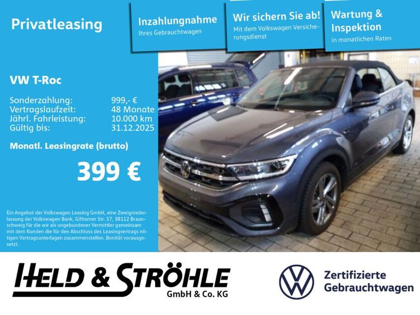 VW T-Roc 12.075 km 35.470 € Neu-Ulm 89231