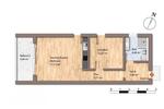 Erdgeschoßwohnung Waldkirchen - 2 Zimmer, 64 m&sup2;, 760&euro; | Angebot:26223713