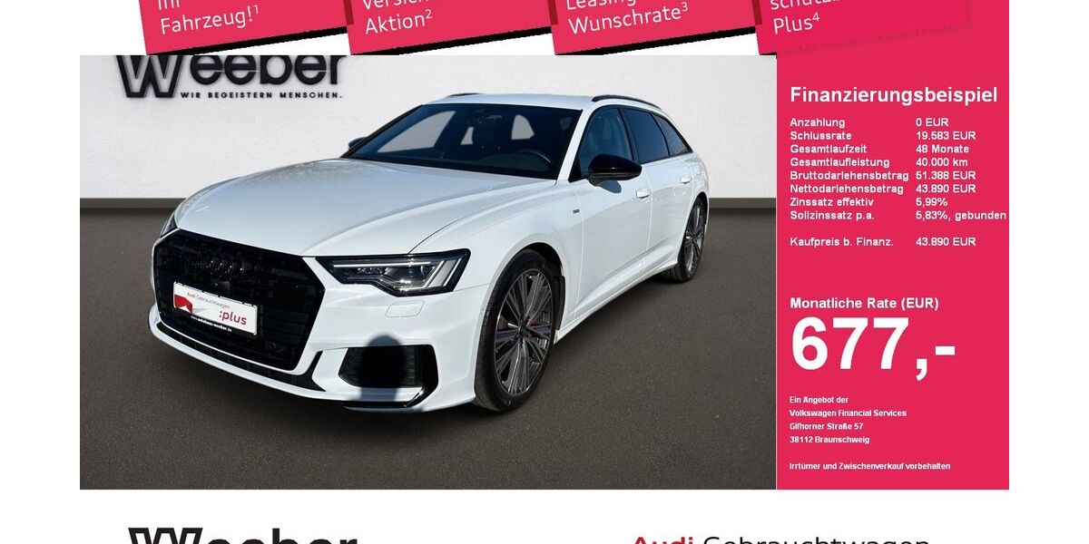 Audi A6 49.593 km 43.890 &euro; Weil der Stadt 71263
