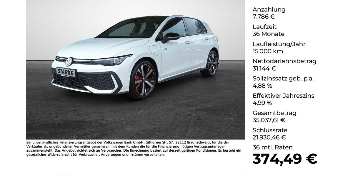 VW Golf 12.500 km 38.930 &euro; Versmold 33775