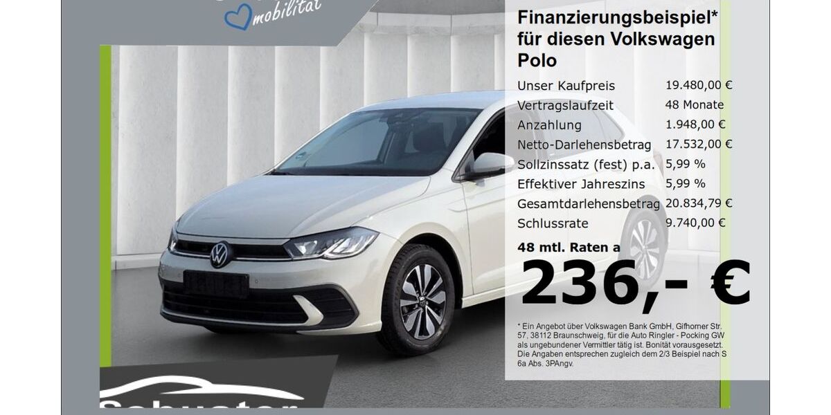VW Polo 33.789 km 19.480 &euro; Pocking 94060