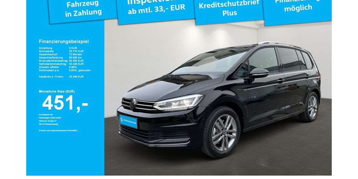 VW Touran 11.500 km 42.650 &euro; Wangen im Allgäu 88239