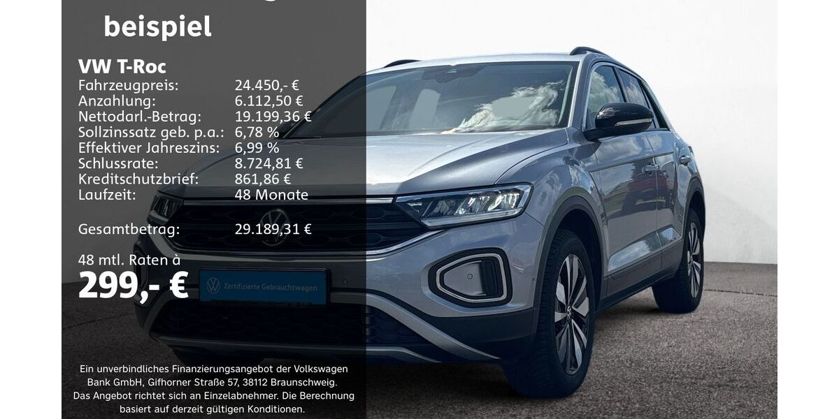 VW T-Roc 12.877 km 24.450 &euro; Groß-Umstadt 64823