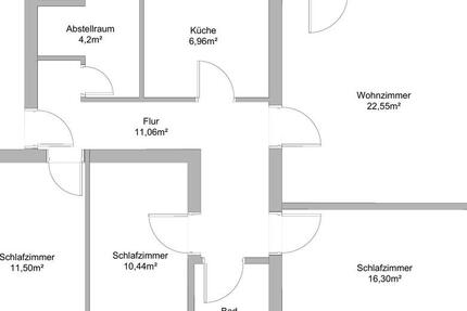 Wohnung Hameln Kernstadt - 4 Zimmer, 92 m&sup2;, 170.000&euro; | Angebot:26532090