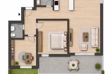 Wohnung Vilshofen an der Donau - 3 Zimmer, 85 m&sup2;, 372.000&euro; | Angebot:27017927