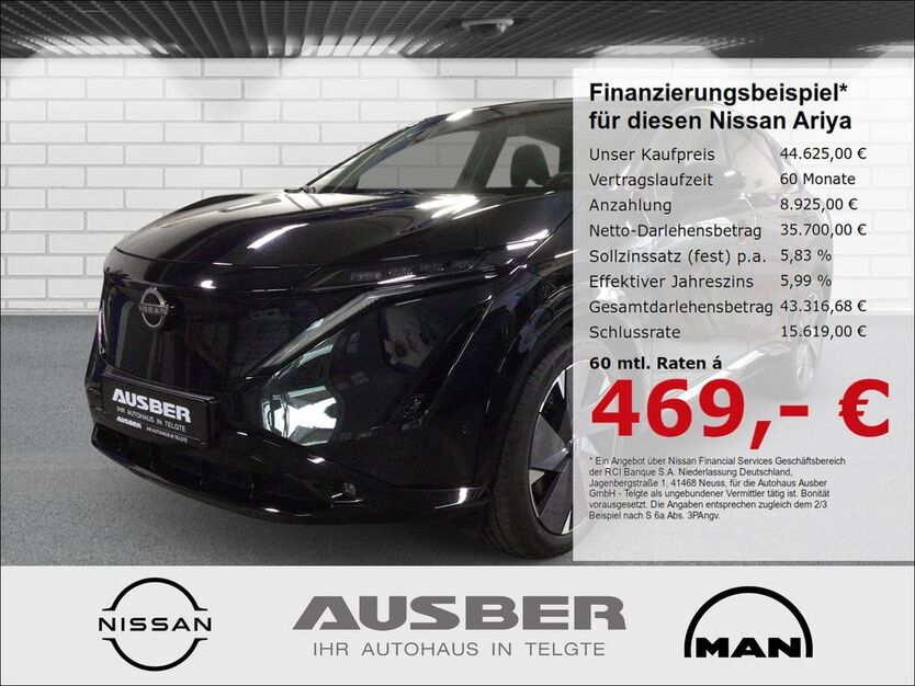 Nissan Ariya 23.598 km 44.625 € Telgte 48291