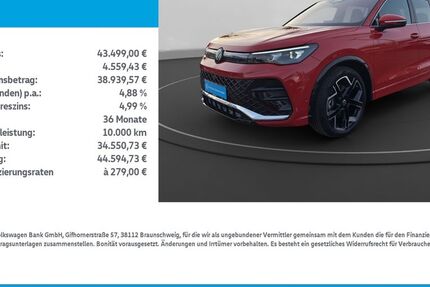 VW Tiguan 3.777 km 42.789 &euro; Leinefelde-Worbis/DE 37327
