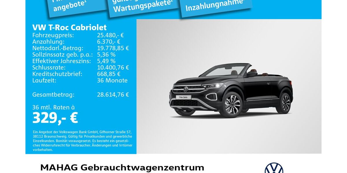 VW T-Roc 25.553 km 25.480 &euro; München 80935