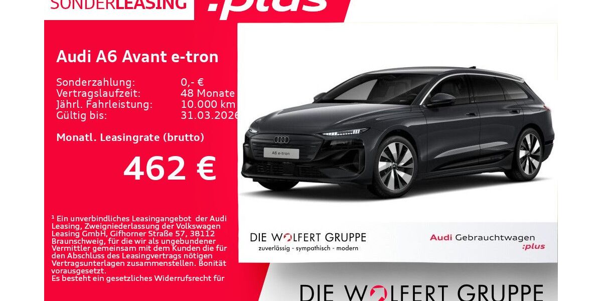 Audi A6 e-tron 6.050 km 54.440 &euro; Großwallstadt 63868