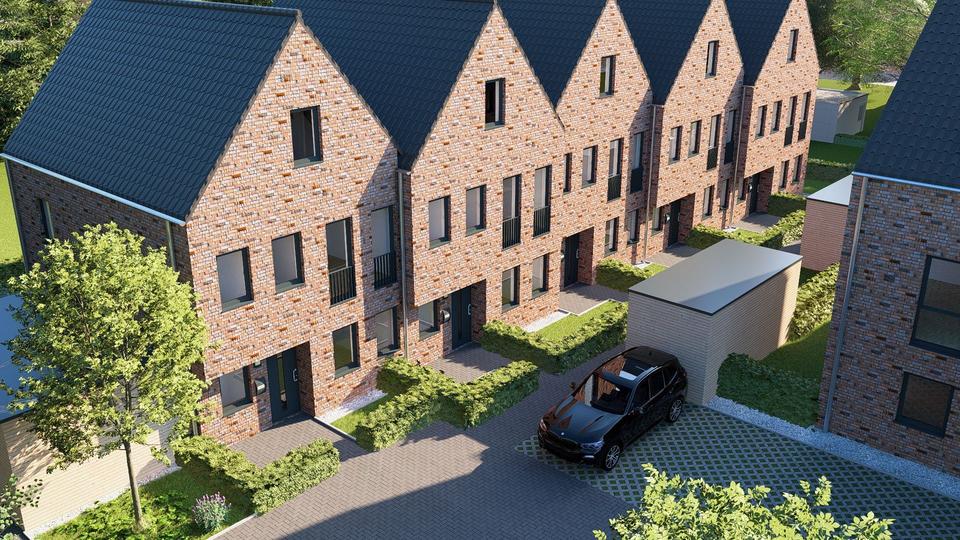 Willkommen in der Zukunft: Neubau-Reihenmittelhaus mit Einbauküche als Erstbezug in beliebter Lage! 6 zimmer