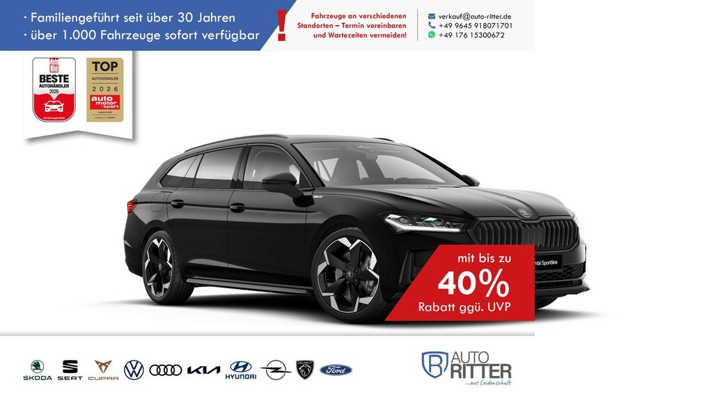 Skoda Superb 1.561 km 47.990 &euro; Eschenbach 92676