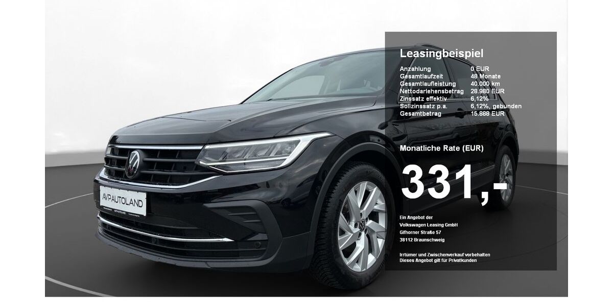 VW Tiguan 57.709 km 26.950 &euro; Regen 94209