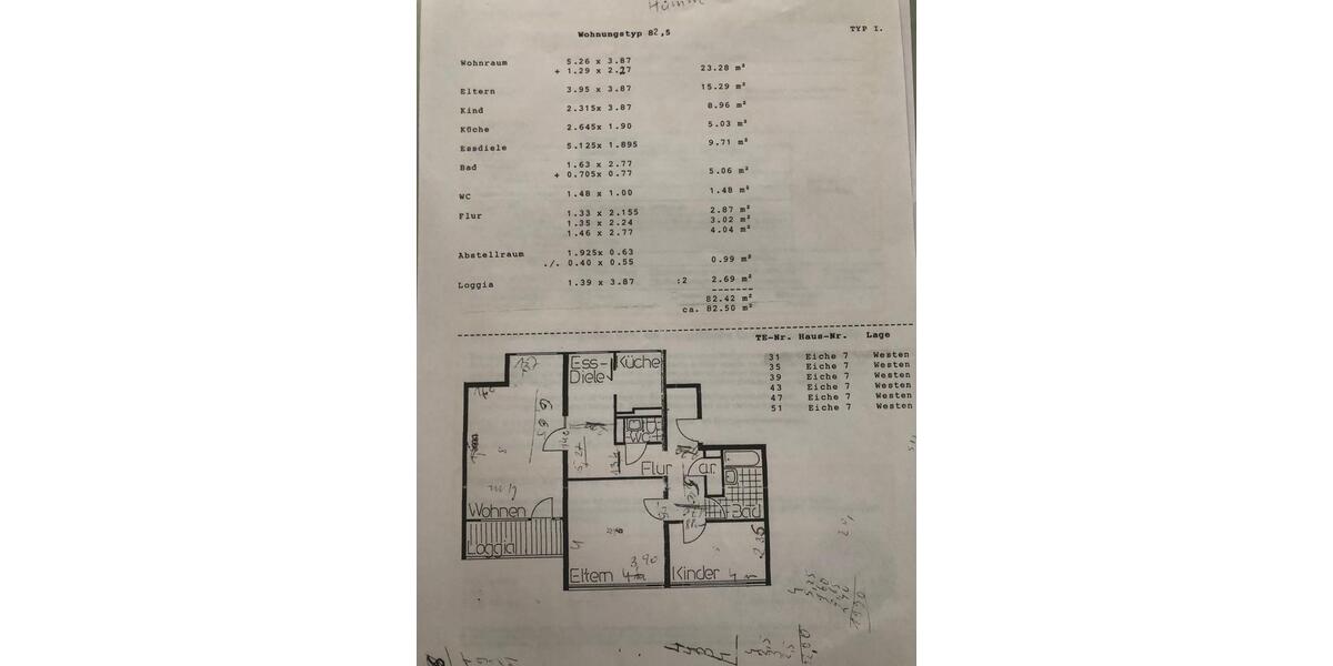 Erdgeschoßwohnung Hamm Braam-Ostwennemar - 3.5 Zimmer, 83 m&sup2;, 199.000&euro; | Angebot:24992399