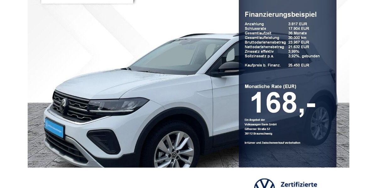 VW T-Cross 7.580 km 25.450 &euro; Erding 85435