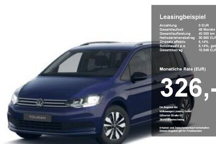 VW Touran 5.567 km 30.990 &euro; Regen 94209