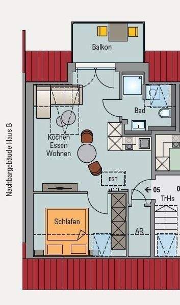 Etagenwohnung Pleinfeld Ramsberg - 2 Zimmer, 228.400&euro; | Angebot:26037798