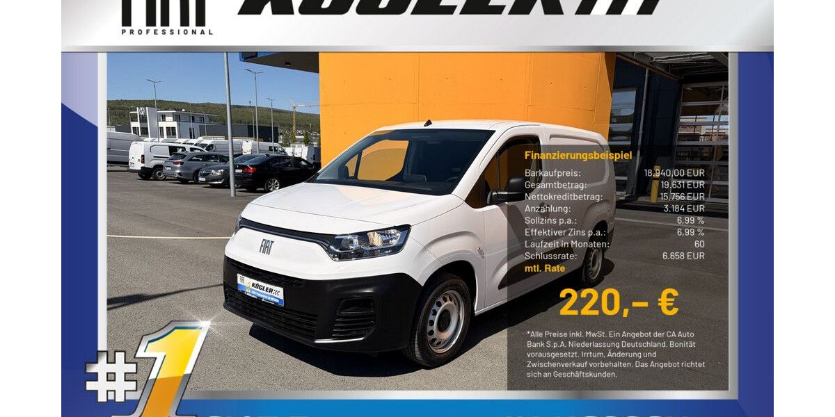 Fiat Doblo 5.500 km 18.940 &euro; Rosbach v.d.H. 61191