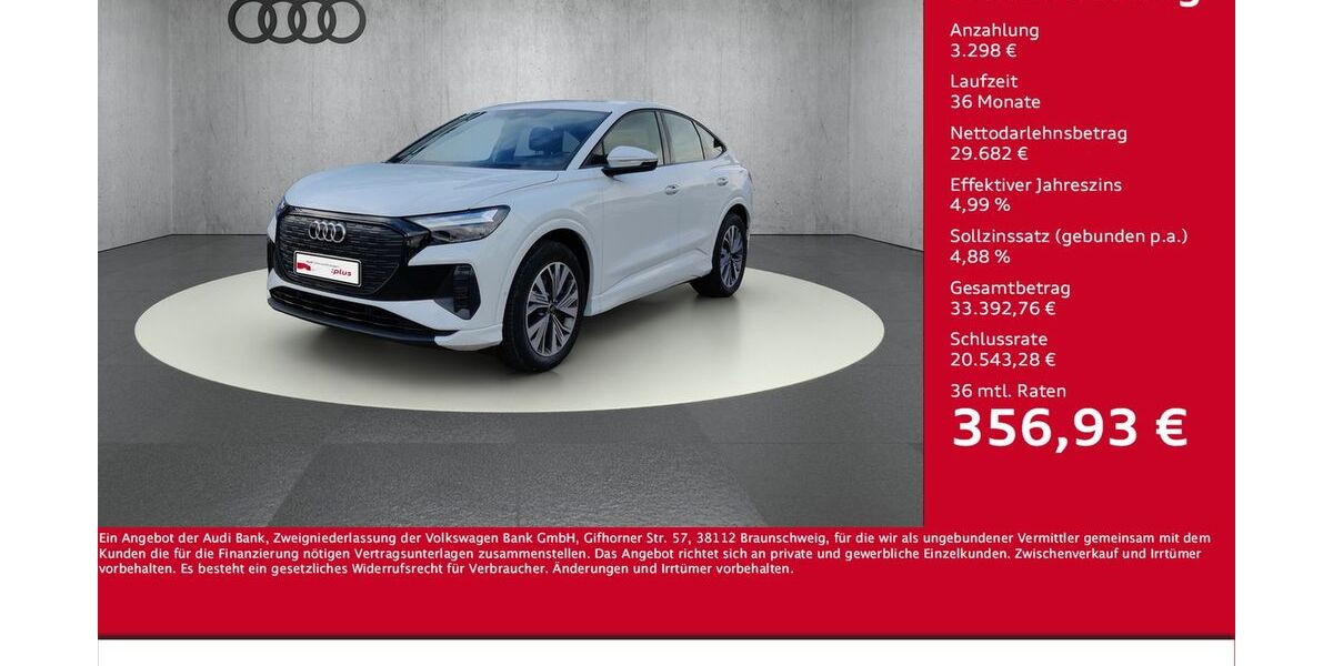 Audi Q4 e-tron 45.200 km 32.980 &euro; Halle 06122