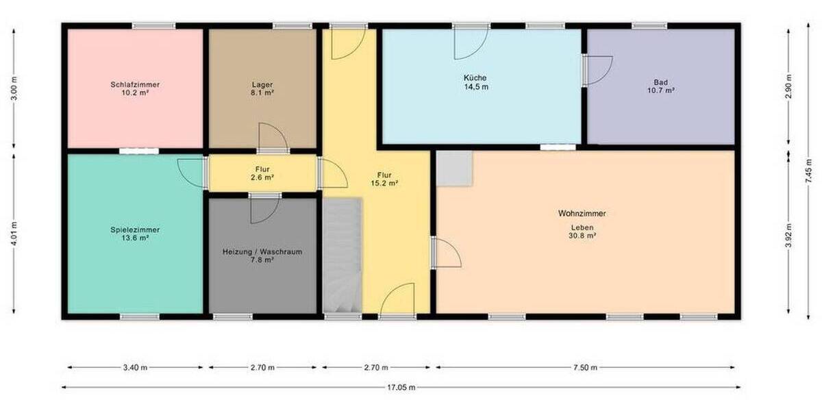 Doppelhaushälfte Dobbertin - 6 Zimmer, 200 m&sup2;, 269.000&euro; | Angebot:26244054