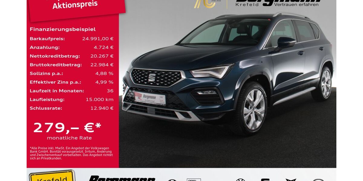 Seat Ateca 63.083 km 24.552 &euro; Krefeld 47803