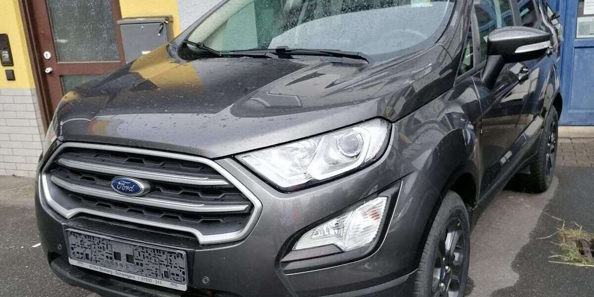 Ford EcoSport 28.000 km 14.790 &euro; Boxberg-Schweigern 97944