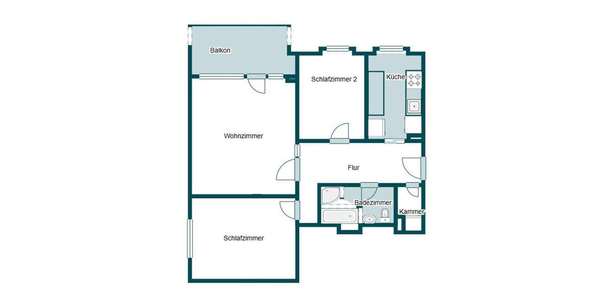 Einfamilienhaus München Thalk.Obersendl.-Forsten-Fürstenr.-Solln - 3 Zimmer, 639.000&euro; | Angebot:25633138