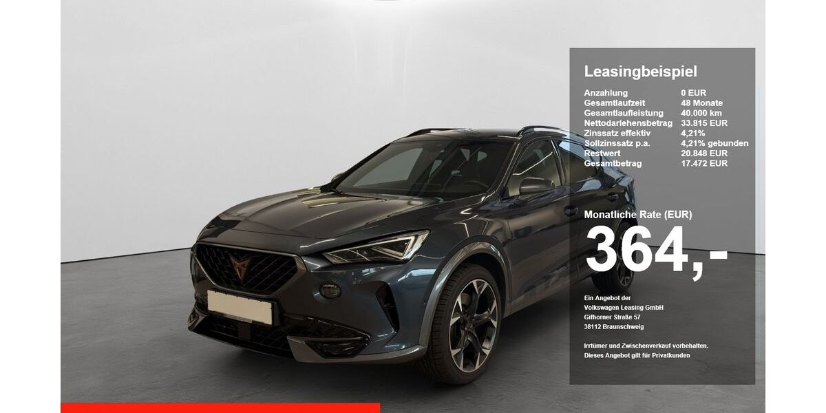 Cupra Formentor 52.078 km 33.250 &euro; Regensburg 93055