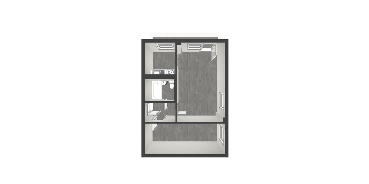 Dachgeschoßwohnung Zerbst (Anhalt) - 2 Zimmer, 50 m&sup2;, 255&euro; | Angebot:26264135
