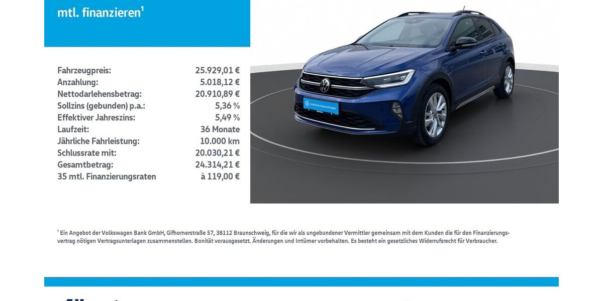 VW Taigo 14.500 km 25.929 &euro; Mühlhausen/Thüringen 99974