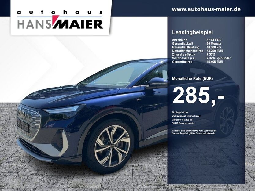 Audi Q4 e-tron 30.200 km 33.499 € Erding 85435