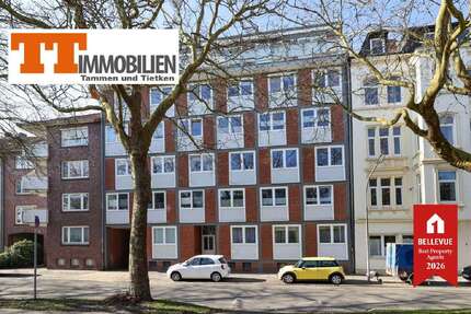 Wohnung Wilhelmshaven-Innenstadt Innenstadt - 4 Zimmer, 98 m&sup2;, 129.000&euro; | Angebot:25815563