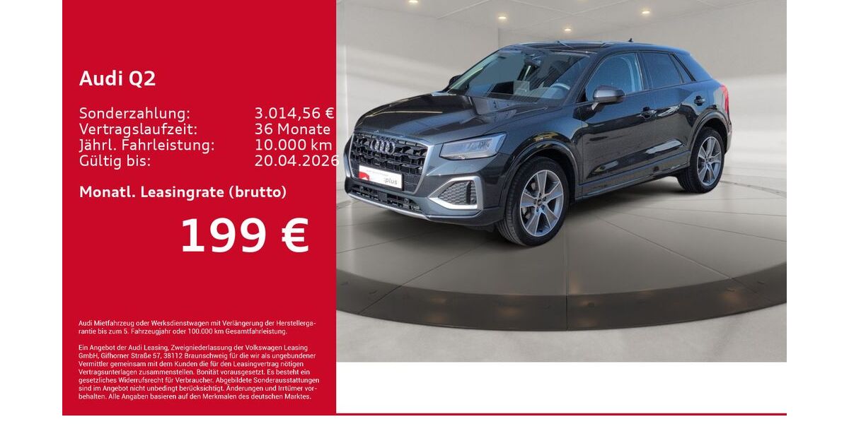 Audi Q2 6.400 km 30.880 &euro; Kirchheim 73230
