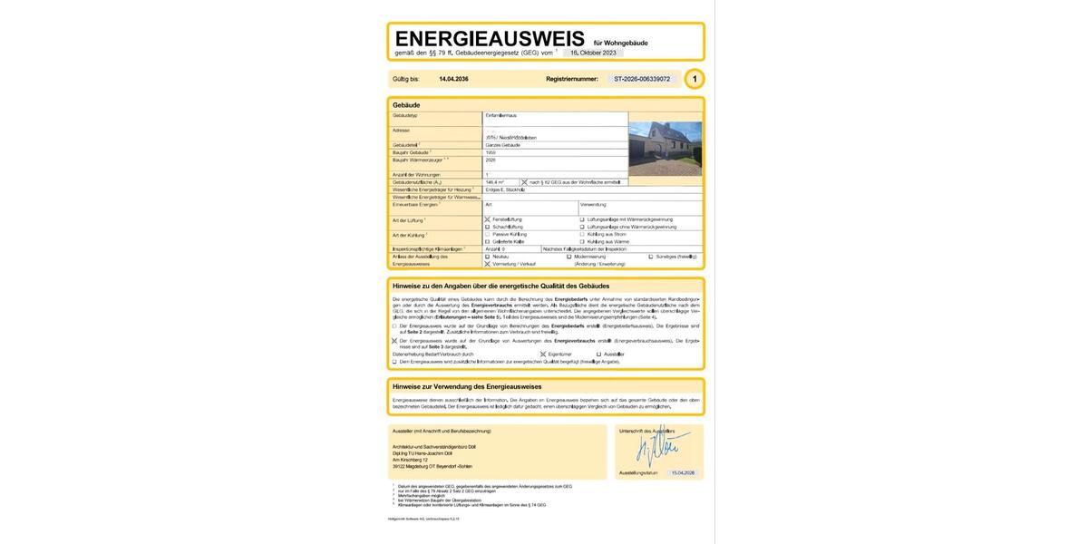 Einfamilienhaus Hohe Börde - 4 Zimmer, 122 m&sup2;, 339.000&euro; | Angebot:26212785