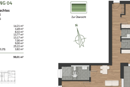 Wohnung Zetel - 3 Zimmer, 99 m&sup2;, 990&euro; | Angebot:23660286