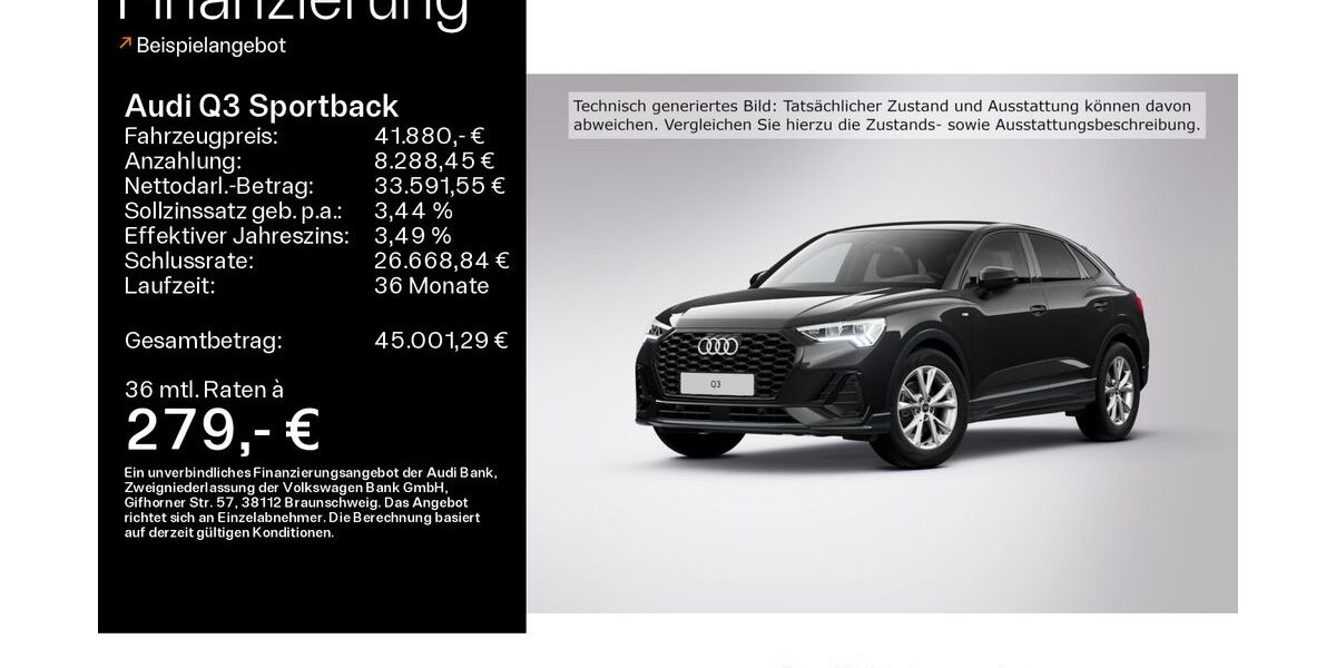 Audi Q3 21.580 km 41.880 &euro; Coburg 96450