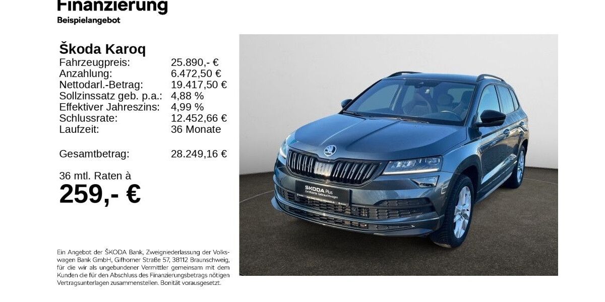 Skoda Karoq 73.134 km 25.590 &euro; Hildesheim 31137
