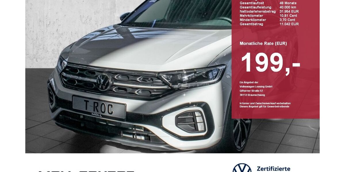 VW T-Roc 10.000 km 42.999 &euro; Kaarst 41564